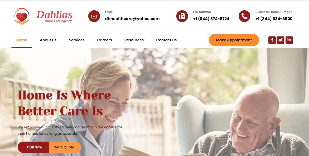 Dahlias Home Care Agency